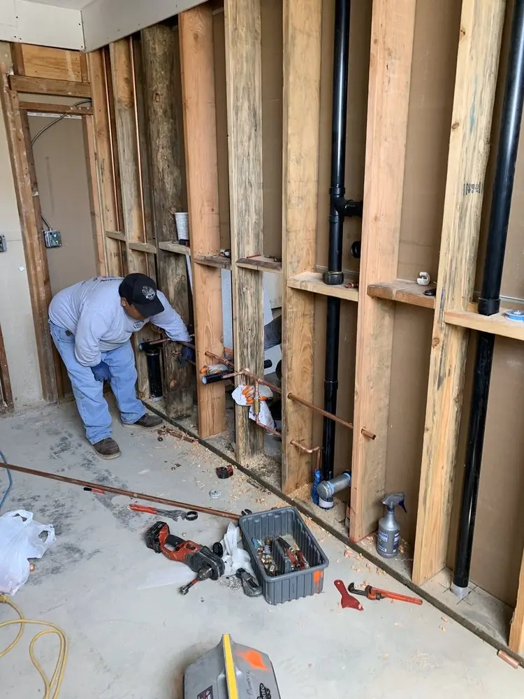 Commercial rough-in plumbing for Trenchless Sewer Repair in Elko
